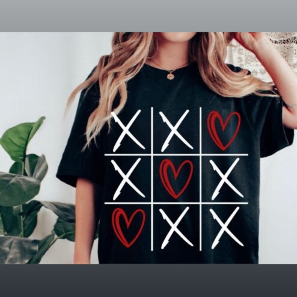 Tic Tac Toe love shirt